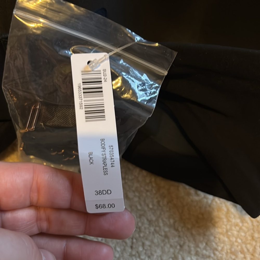 Soma Bodify Black Strapless Bra - Picture 4 of 5